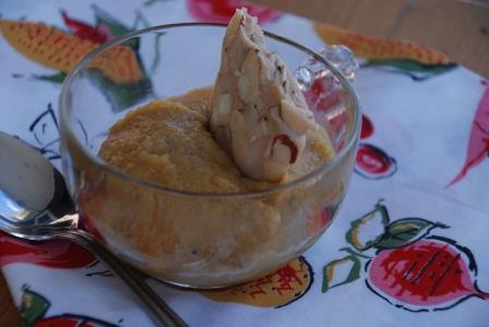 Pumpkin Custard with Toffee