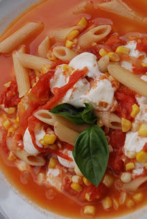 Tomato & Corn Pasta