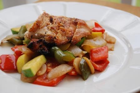 Chunky Vegetable & Chicken Stir-Fry